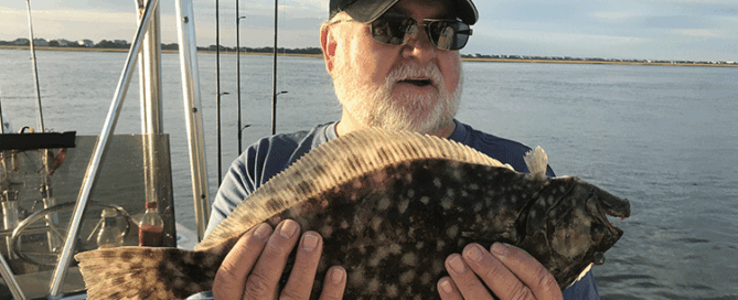 A calm day on the water during a mid-week Topsail fishing charter | Topsail Fish | Topsail Island Fishing Guides | Topsail Island Fishing Captains | Topsail Island Fishing Charters