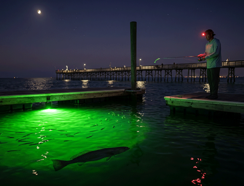Topsail Island Night Fishing: Piers, Bridges, and Lights