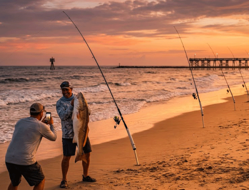 Topsail Island Red Drum Fishing