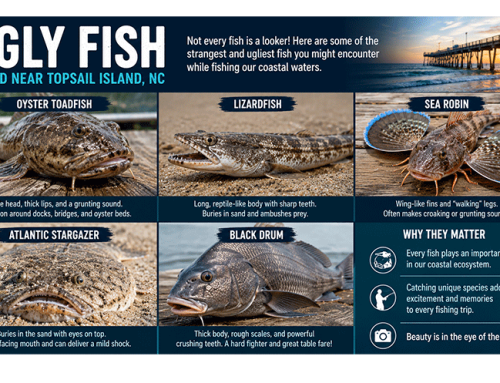 Ugly Fish Found Near Topsail Island
