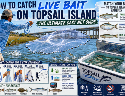 How to Catch Live Bait on Topsail Island: The Ultimate Cast Net Guide