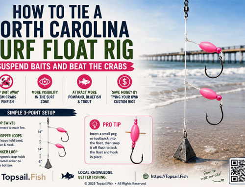 How to Tie a North Carolina Surf Float Rig: Suspend Baits and Beat the Crabs