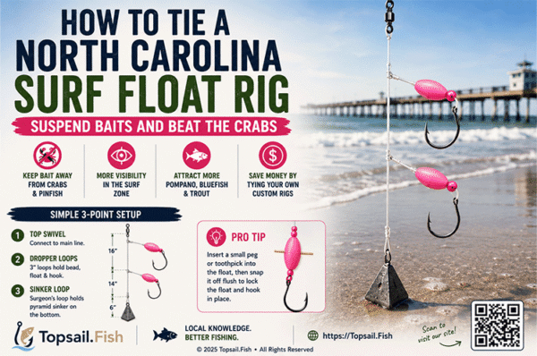 Floating Beach Rig How to Tie a North Carolina Surf Float Rig: Complete Surf Guide