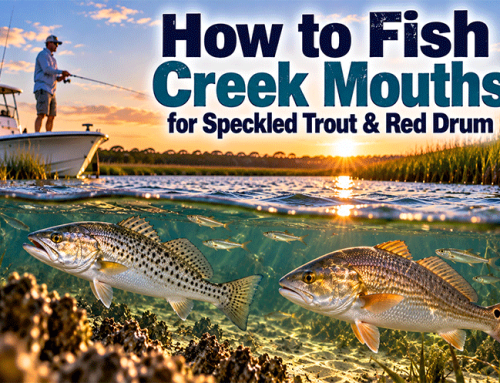 How to Fish Creek Mouths for Speckled Trout & Red Drum