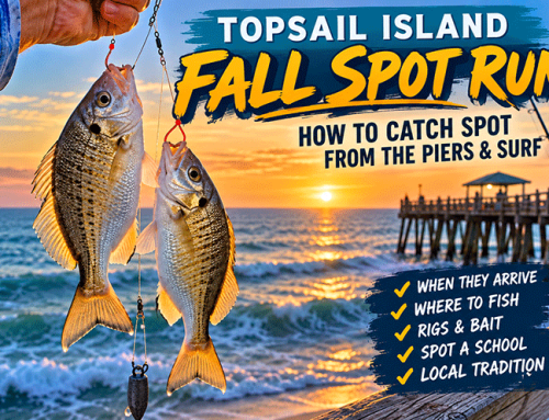 Topsail Island Fall Spot Run: How to Catch Spot from the Piers & Surf